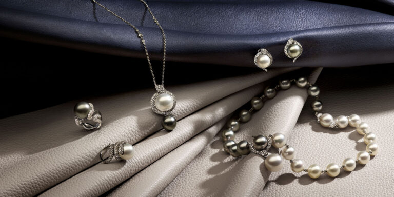 Eden collection with South Sea and Tahiti pearls and diamonds