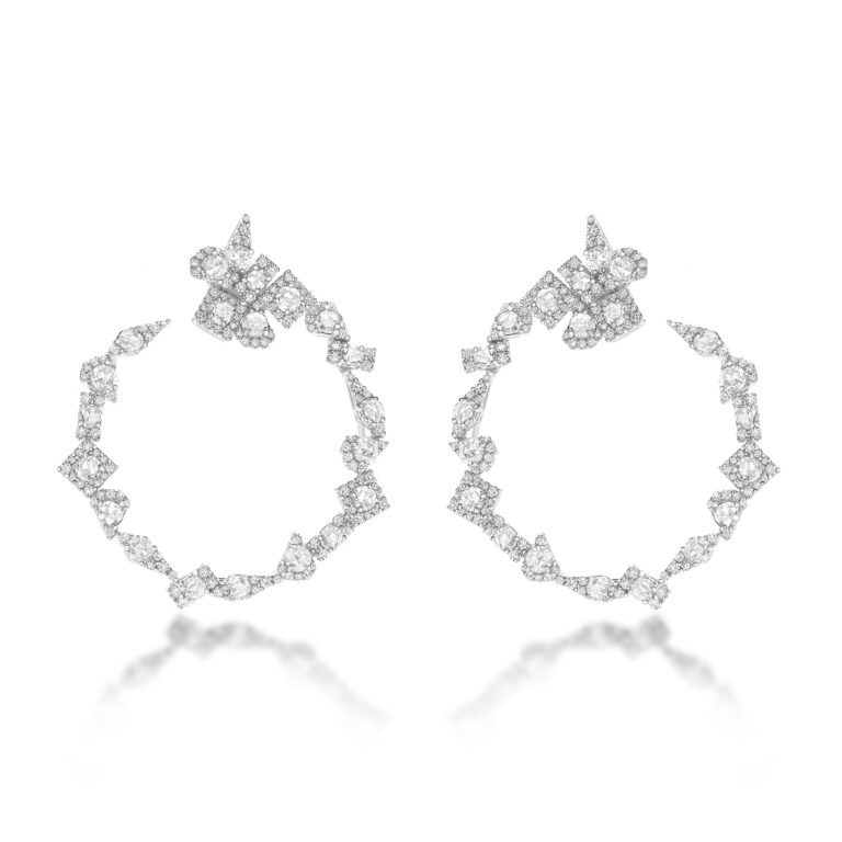Mirò collection earrings with diamonds