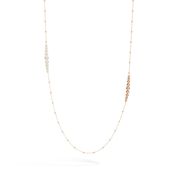 Perlage long necklace with freshwater pearls