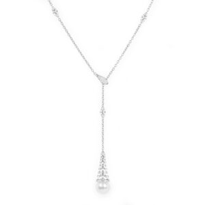 Notturno collection pendant with south sea pearls and diamonds