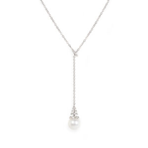 Notturno pendant with south sea pearls and diamonds