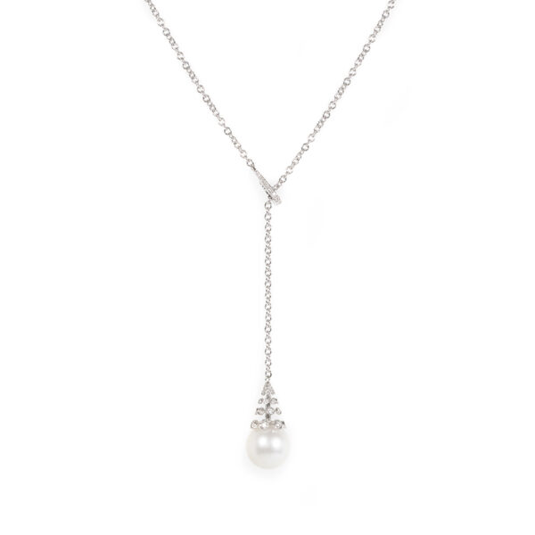 Notturno pendant with south sea pearls and diamonds