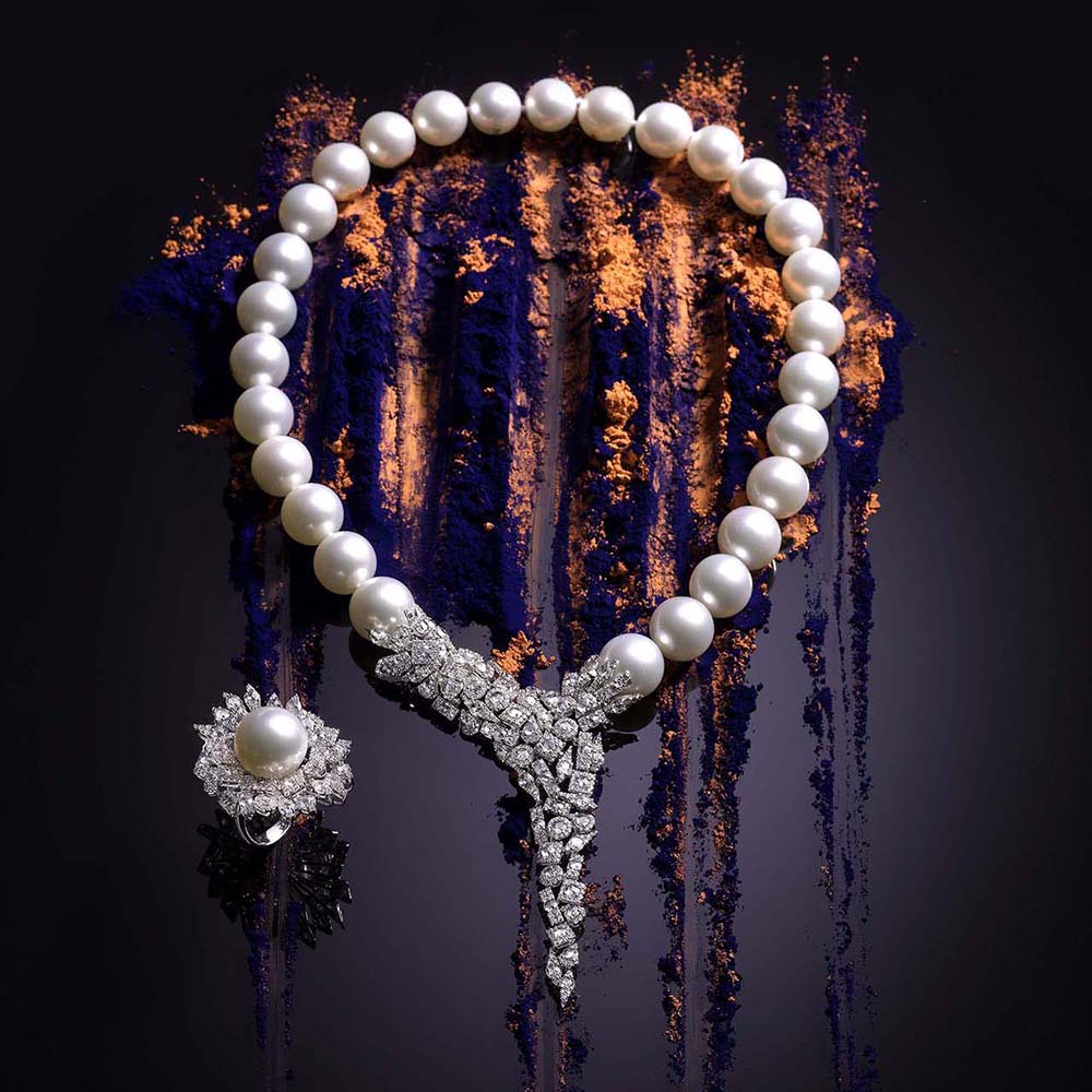 Mirò collection with South Sea pearls and diamonds