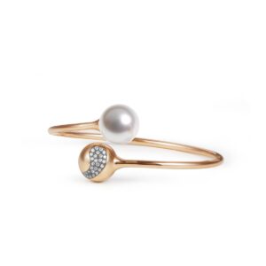 Night Fever collection bracelet with South Sea pearl and diamonds