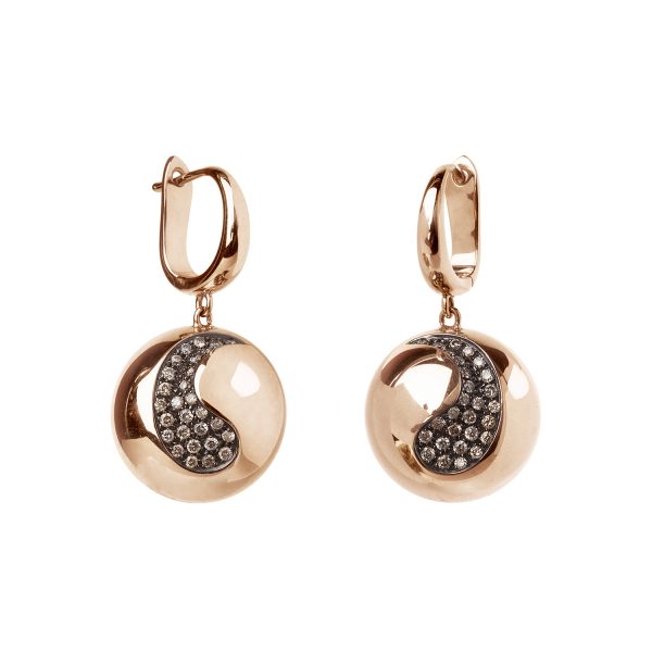 Night Fever collection earrings with diamonds